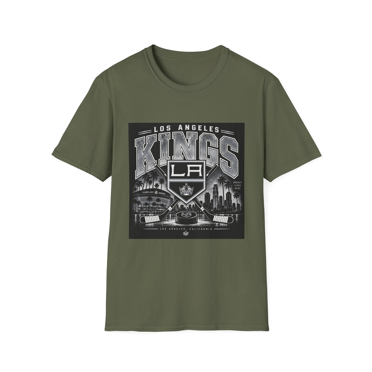 LA Kings Hockey Lives Here - Classic Tee