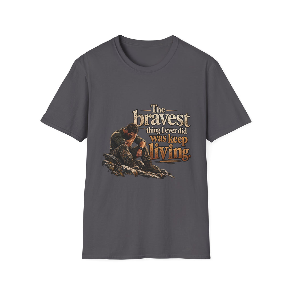 The Bravest Thing I Ever Did Was Keep Living - Classic Tee