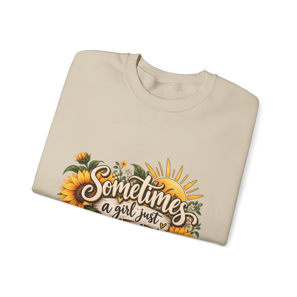 Sunshine Motivation Tee - Crewneck Sweatshirt