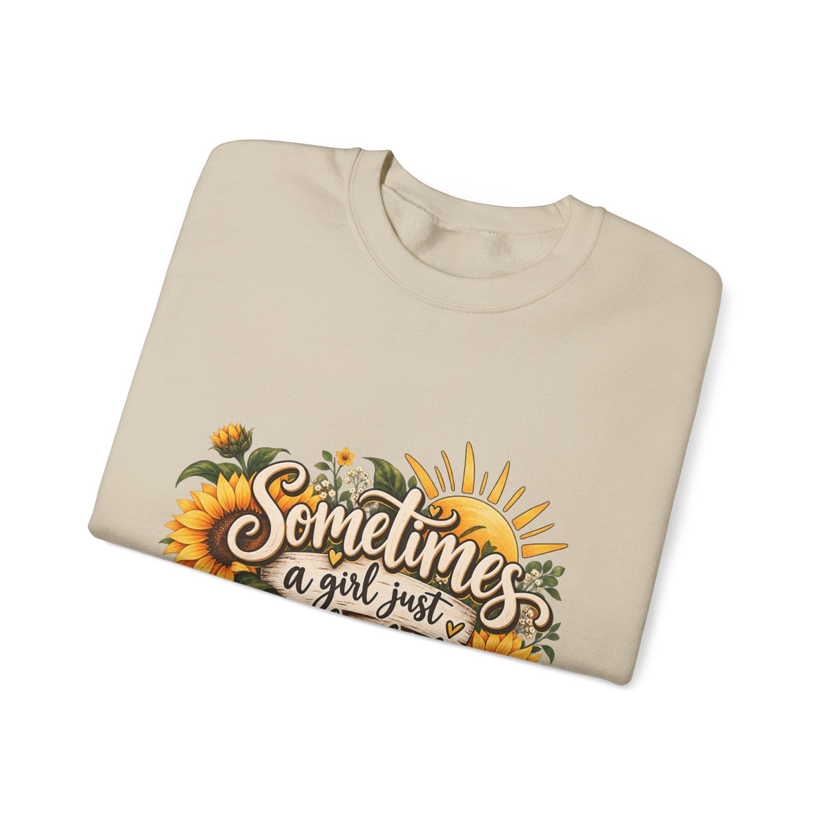 Sunshine Motivation Tee - Crewneck Sweatshirt