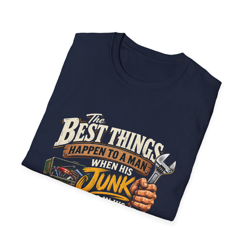 Best Things Happen in a Man's Hand - Classic Tee