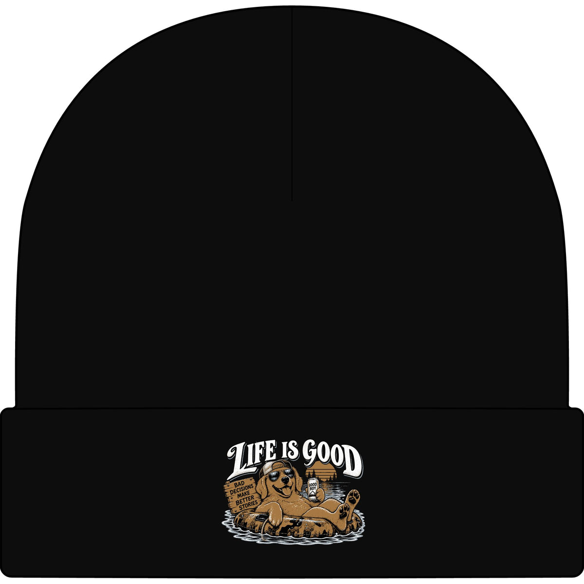Life is Good Floatin' - AS Colour 1107 Cuff Beanie