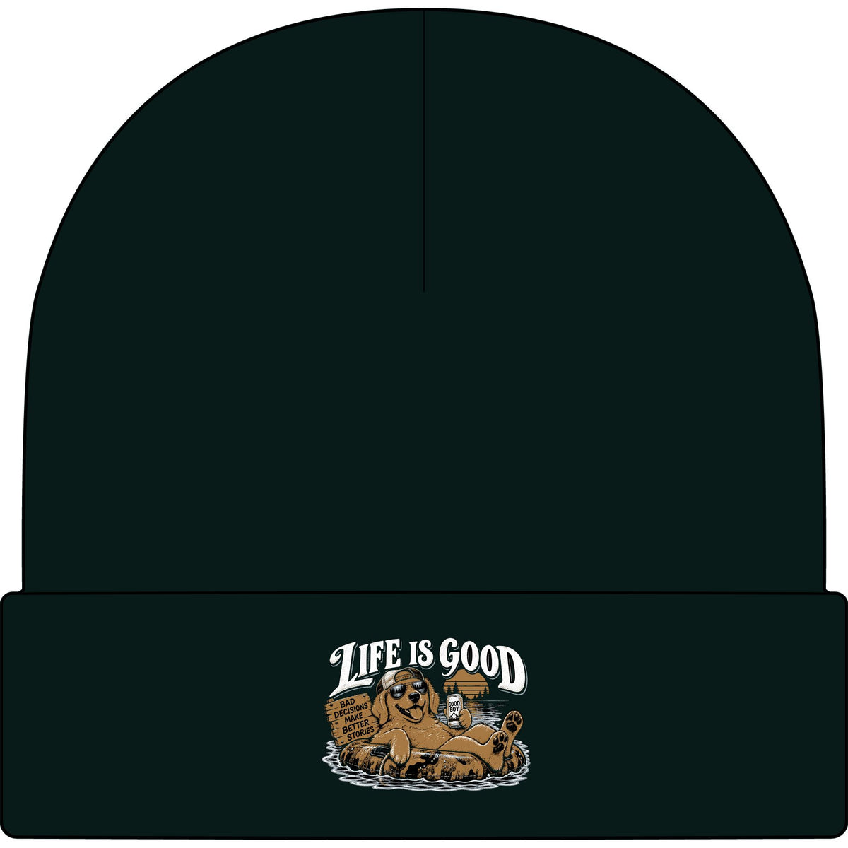Life is Good Floatin' - AS Colour 1107 Cuff Beanie