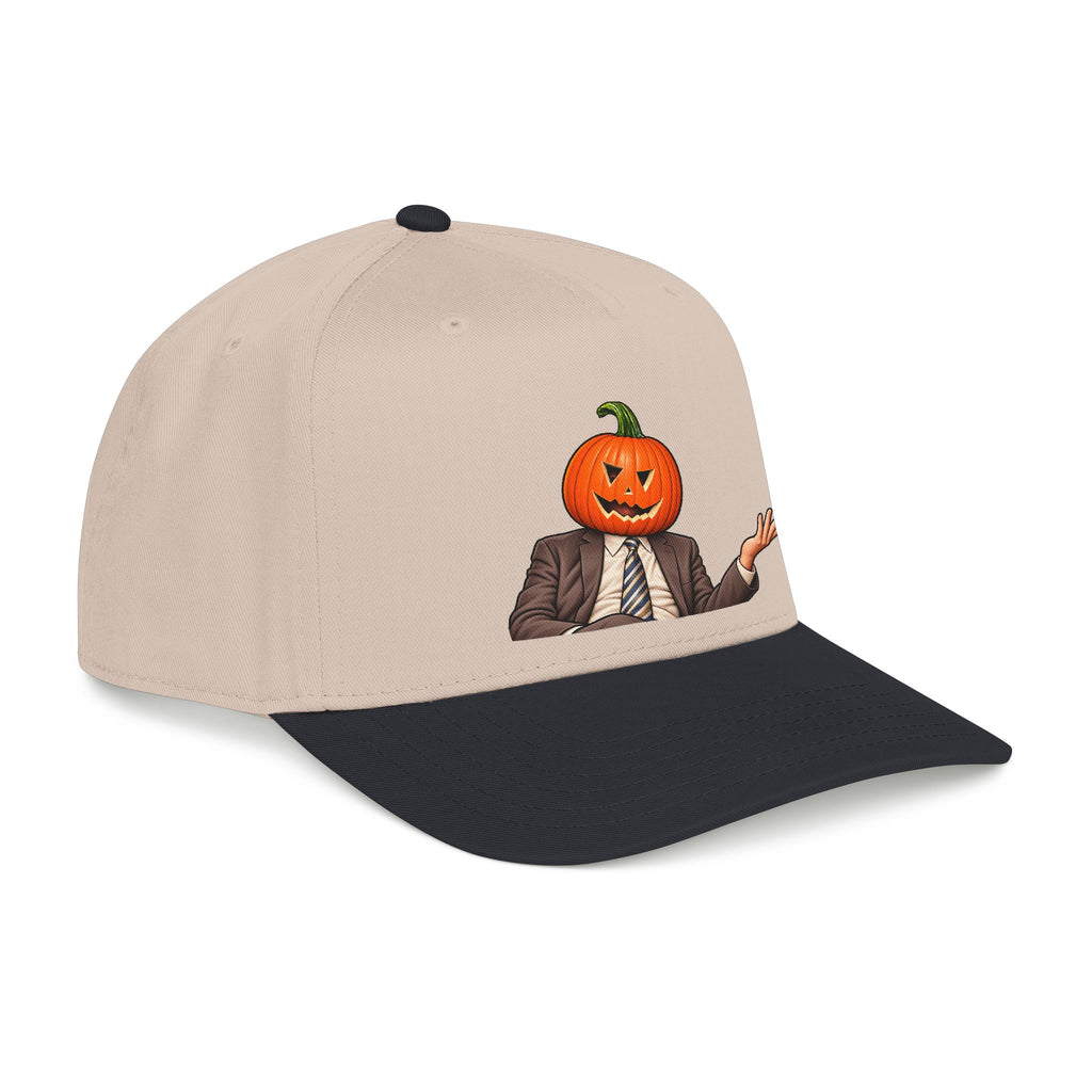 Pumpkin Head Office Cartoon - OTTO Baseball Hat