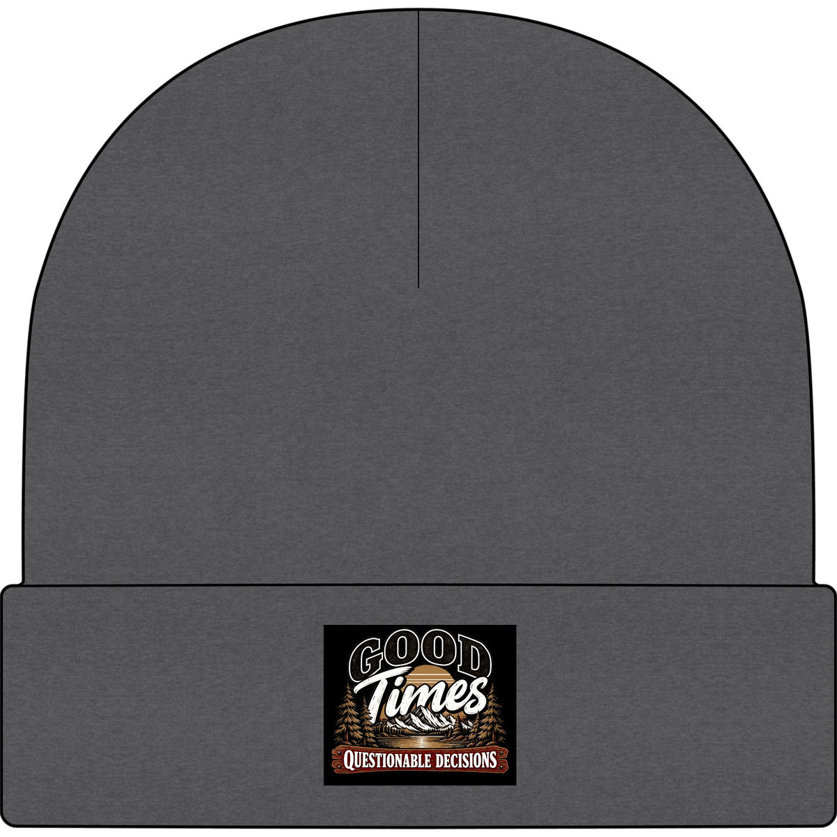 Good Times Questionable Decisions - AS Colour 1107 Cuff Beanie