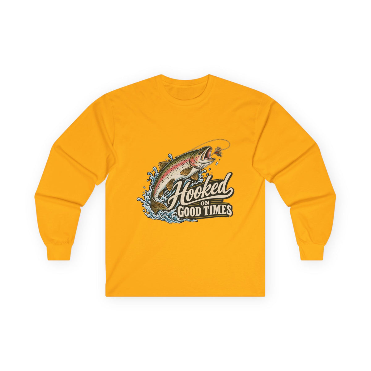 Hooked on Good Times - Unisex Ultra Cotton Long Sleeve Tee