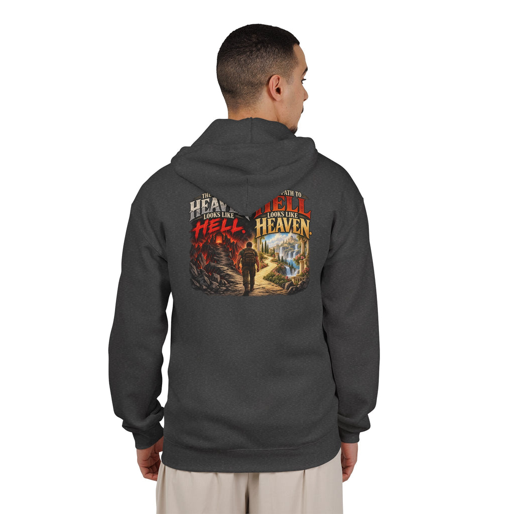Path To Heaven Path To Hell - Full-Zip Hooded Sweatshirt