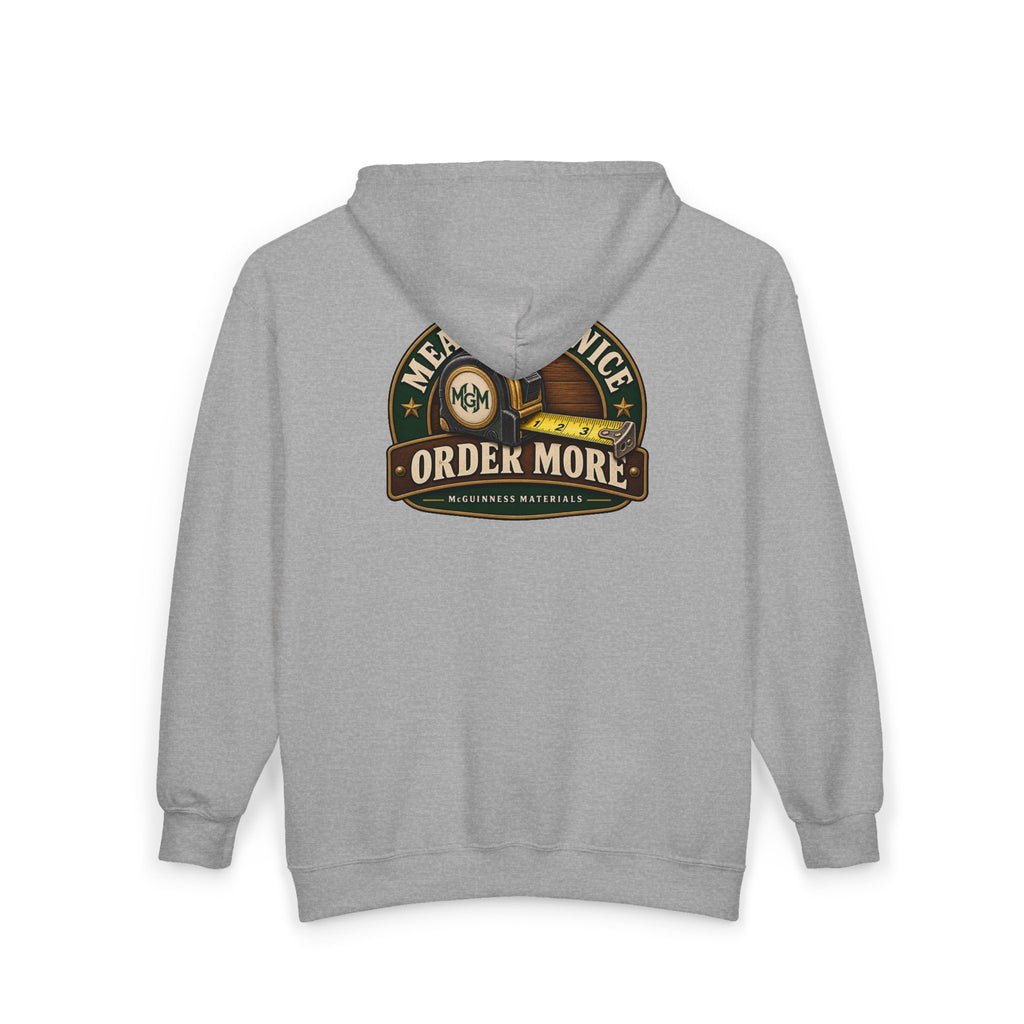 Measure Twice, Order More - Full-Zip Hooded Sweatshirt
