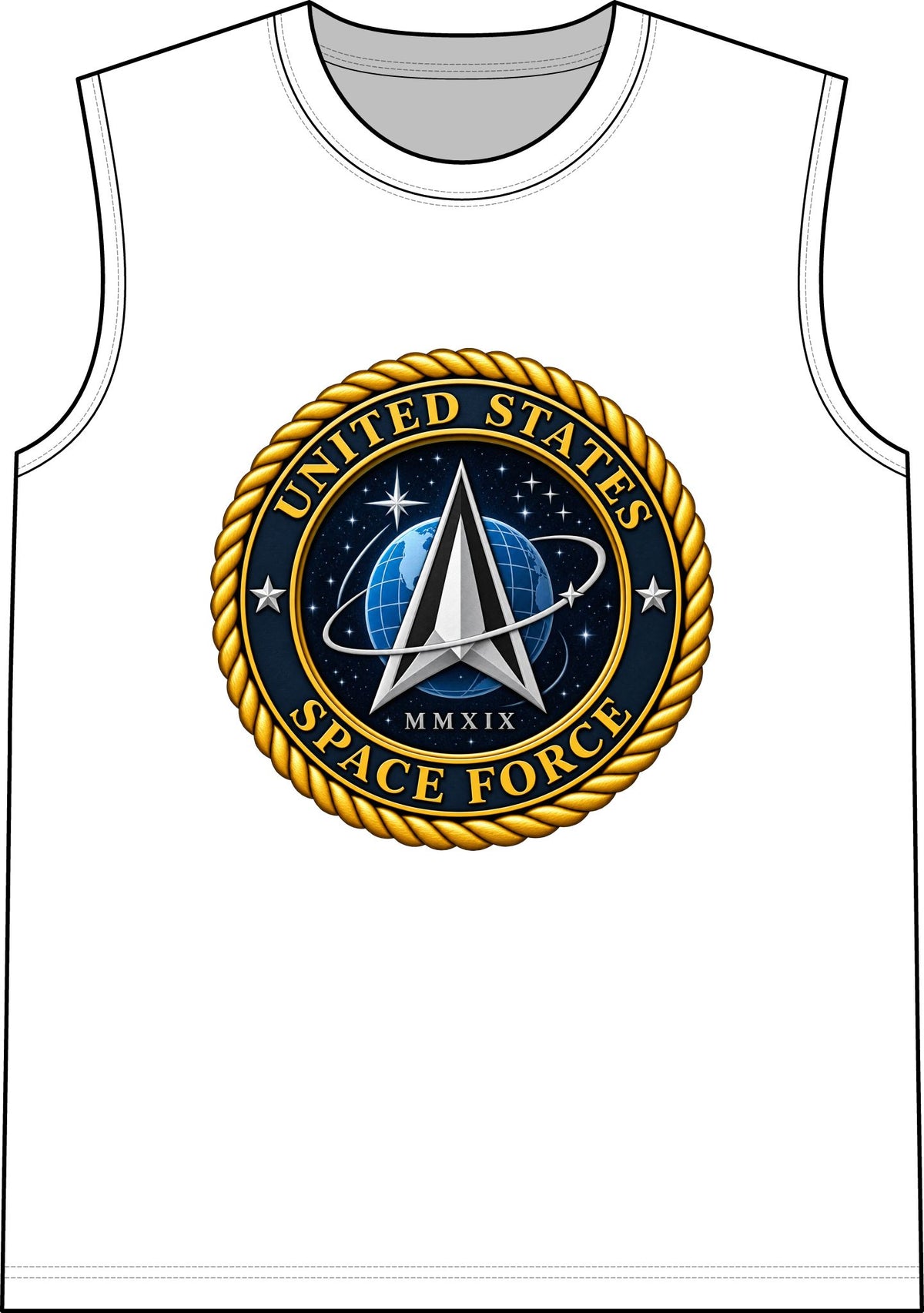 U.S. Space Force Emblem - Classic Tank