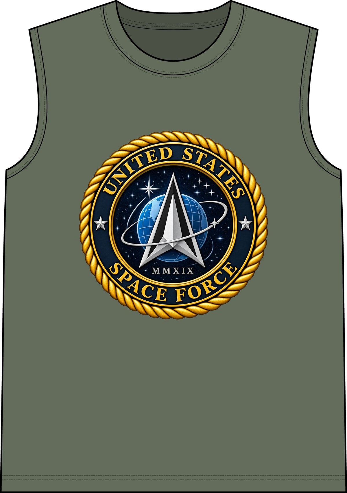 U.S. Space Force Emblem - Classic Tank