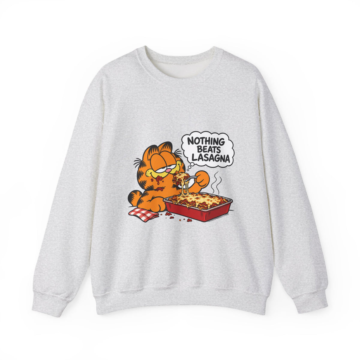 Nothing Beats Lasagna - Crewneck Sweatshirt