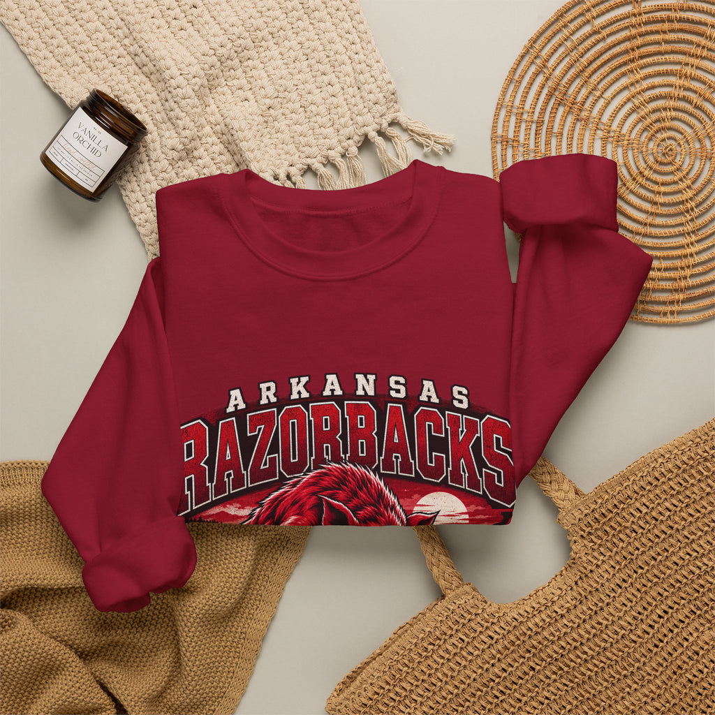 Arkansas Razorbacks State Pride - Crewneck Sweatshirt