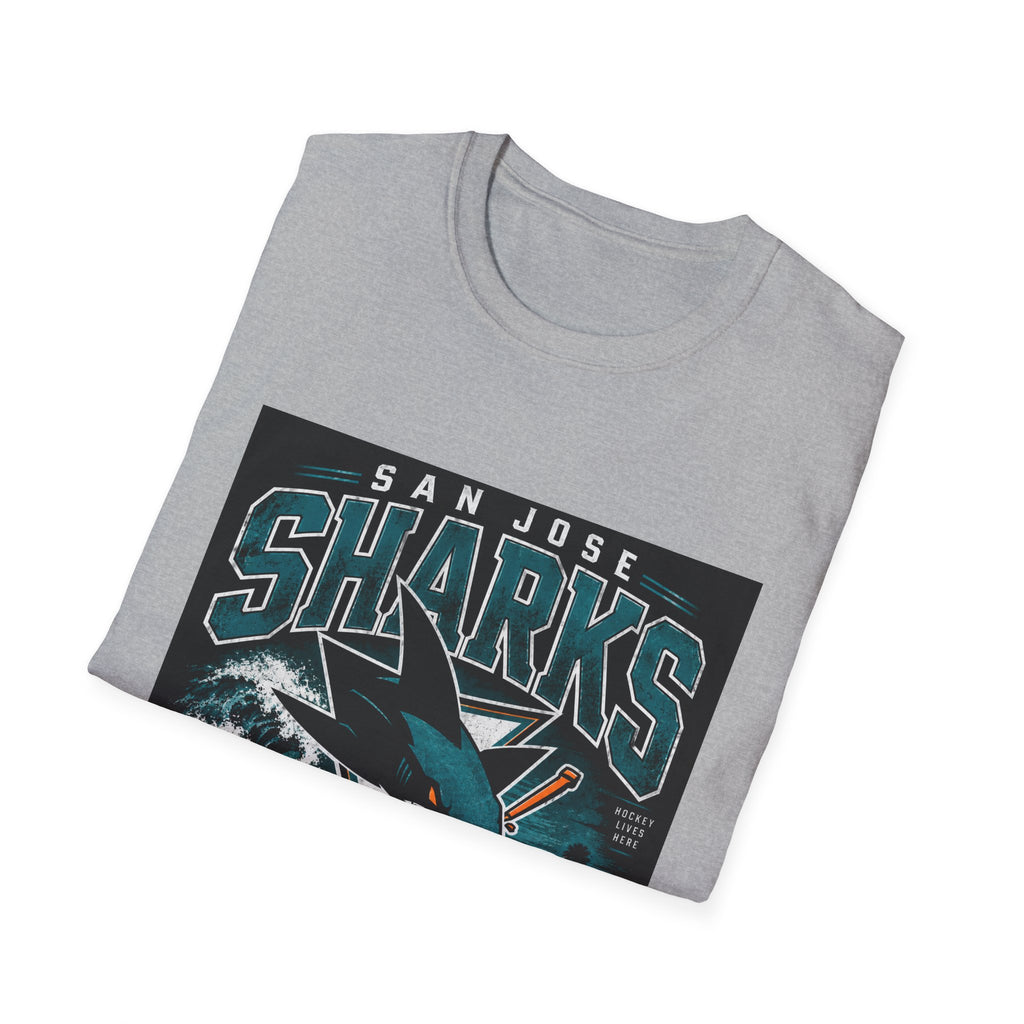 Sharks Wave Hockey Tee - Classic Tee