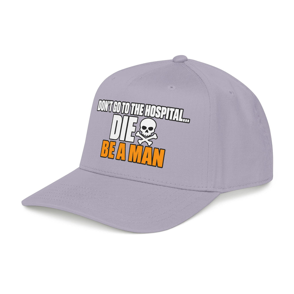Dont Go to the Hospital - White Outlined - OTTO Baseball Hat
