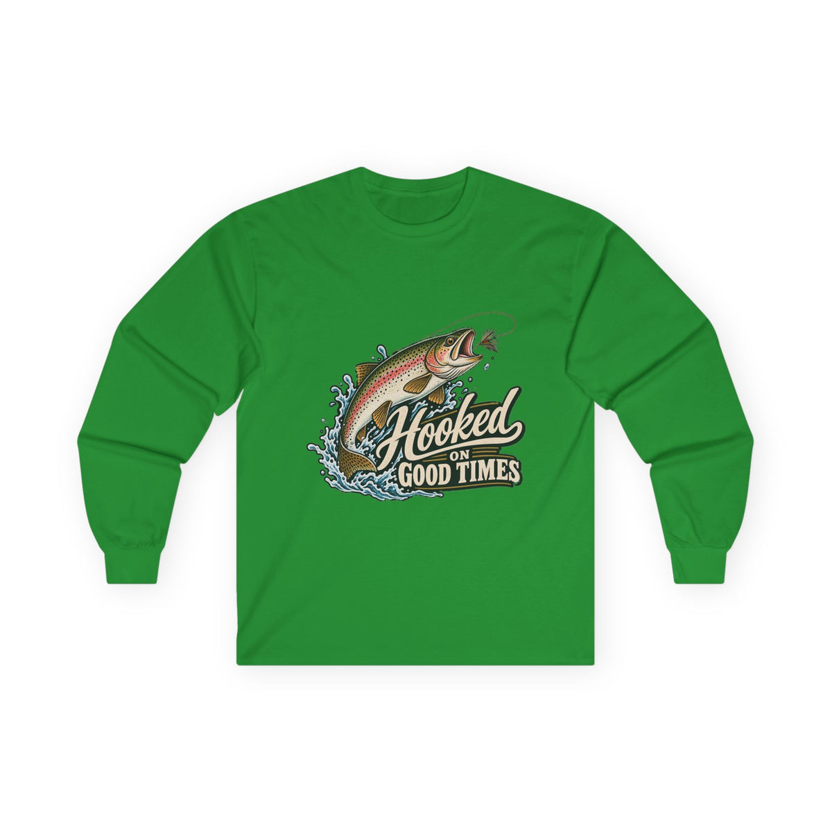 Hooked on Good Times - Unisex Ultra Cotton Long Sleeve Tee
