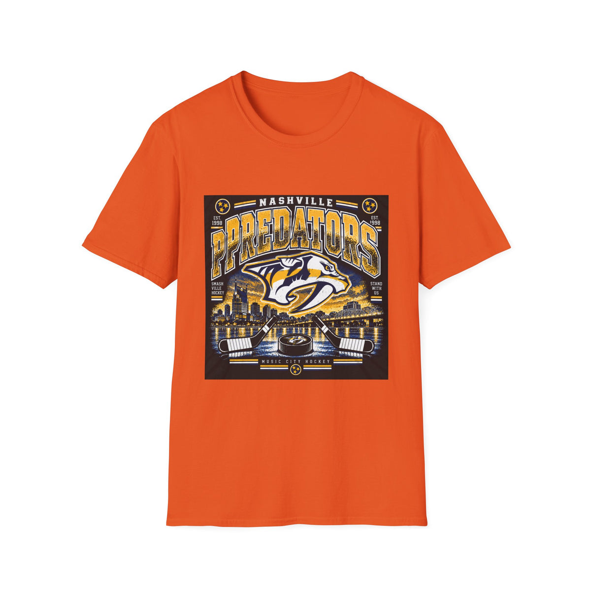 Nashville Predators Music City - Classic Tee