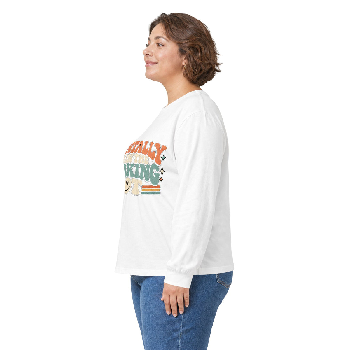 Secretly Plotting Dark Parking - Unisex Ultra Cotton Long Sleeve Tee