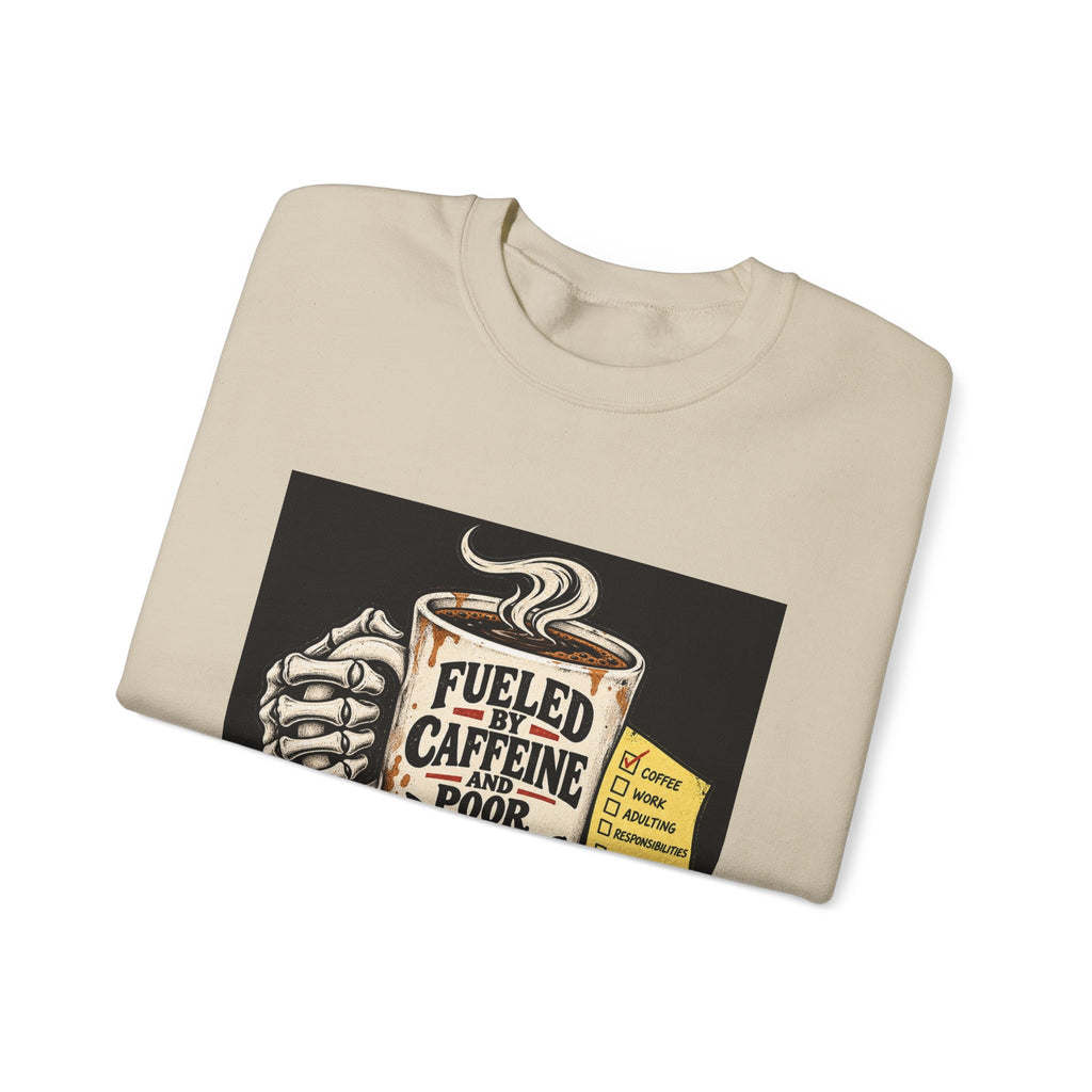 Fueled by Caffeine - Crewneck Sweatshirt