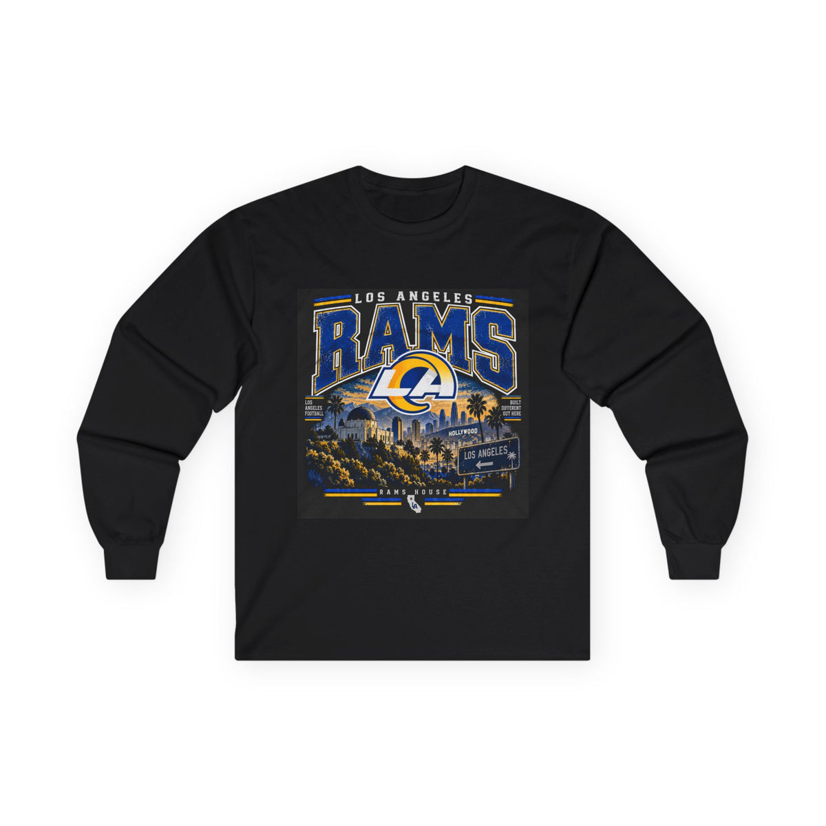 LA Rams House Pride - Unisex Ultra Cotton Long Sleeve Tee