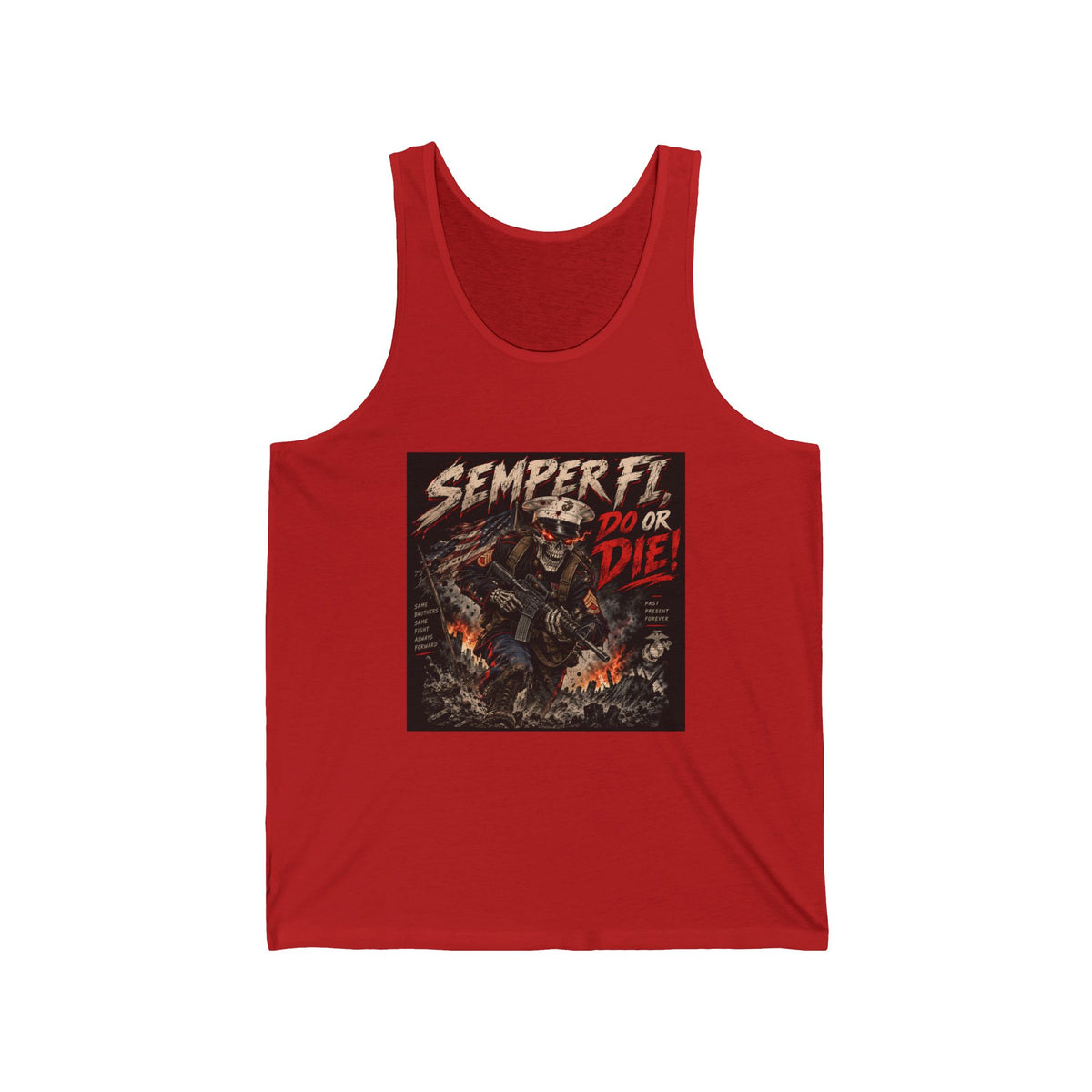 Semper Fi Do or Die - Athletic Tank