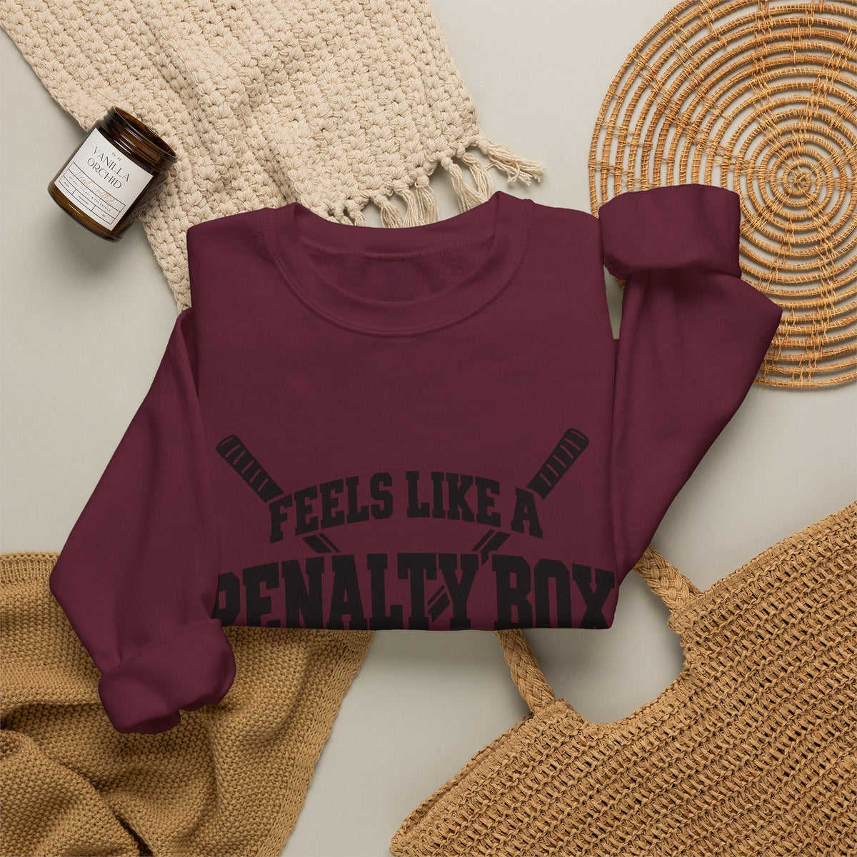 Penalty Box Night - Crewneck Sweatshirt