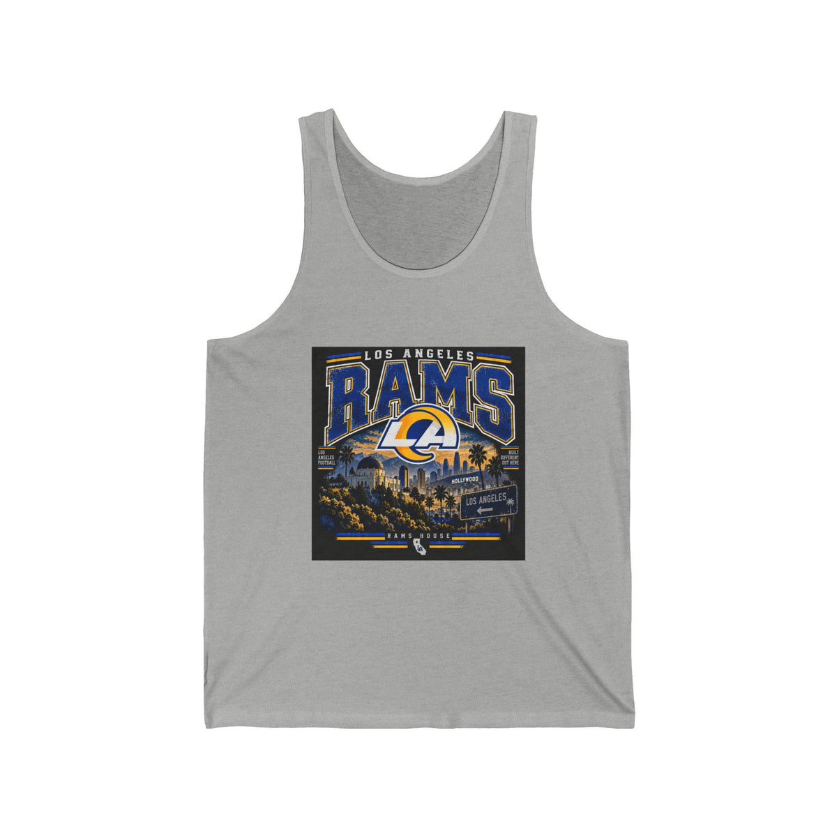 LA Rams House Pride - Athletic Tank
