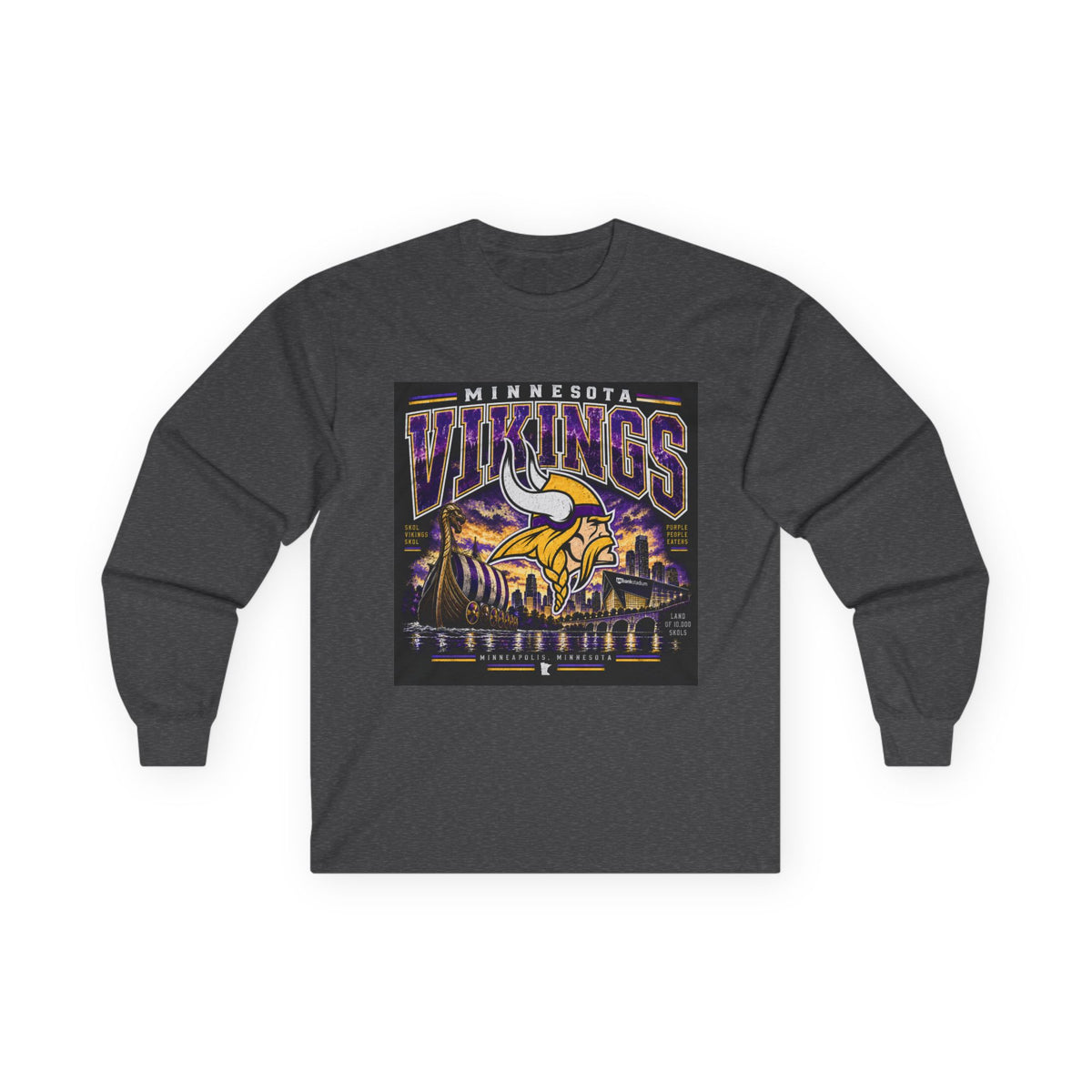Vikings Legacy Design - Unisex Ultra Cotton Long Sleeve Tee