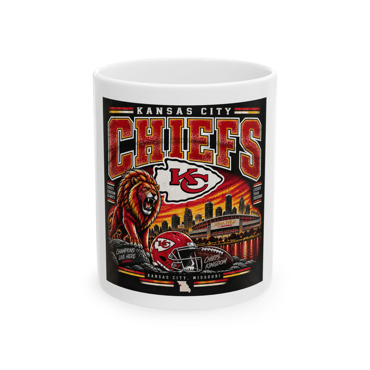 Chiefs Kingdom Roar - Ceramic Mug 11oz and 15oz