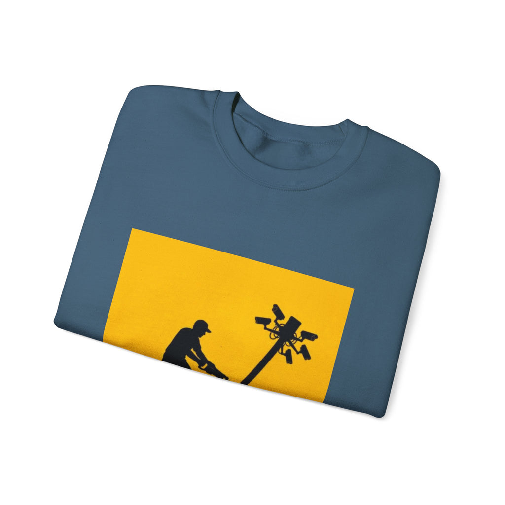 Surveillance Sabotage Tee - Crewneck Sweatshirt