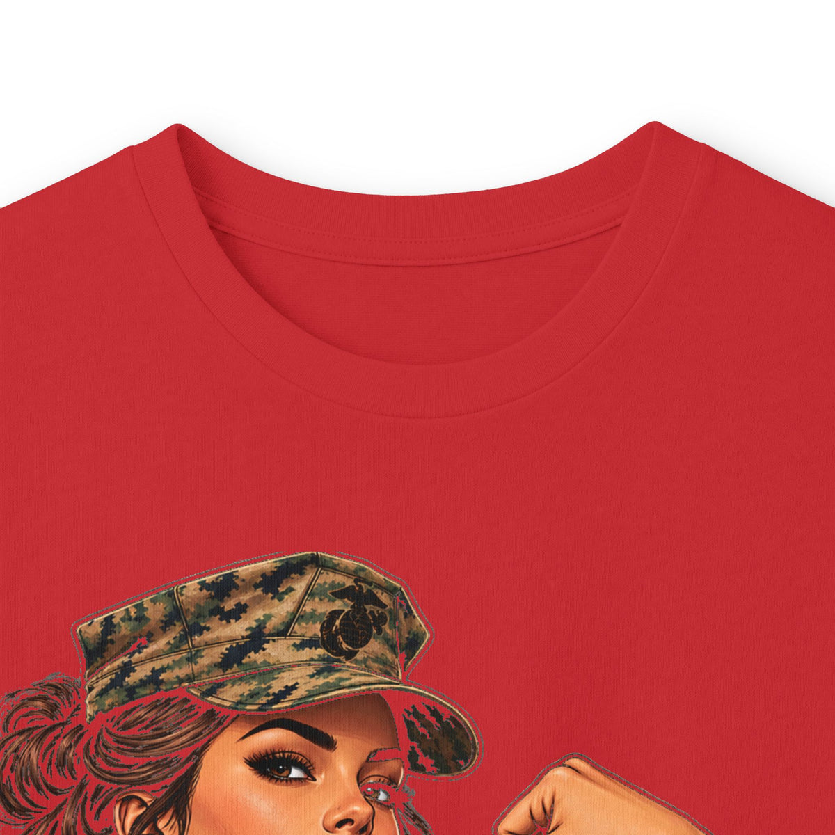 Female Veteran Pride - Unisex Ultra Cotton Long Sleeve Tee