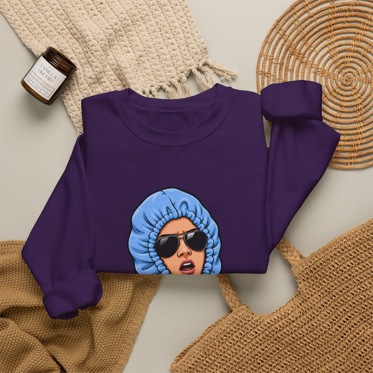 She Doesn't Even Go Here - Crewneck Sweatshirt