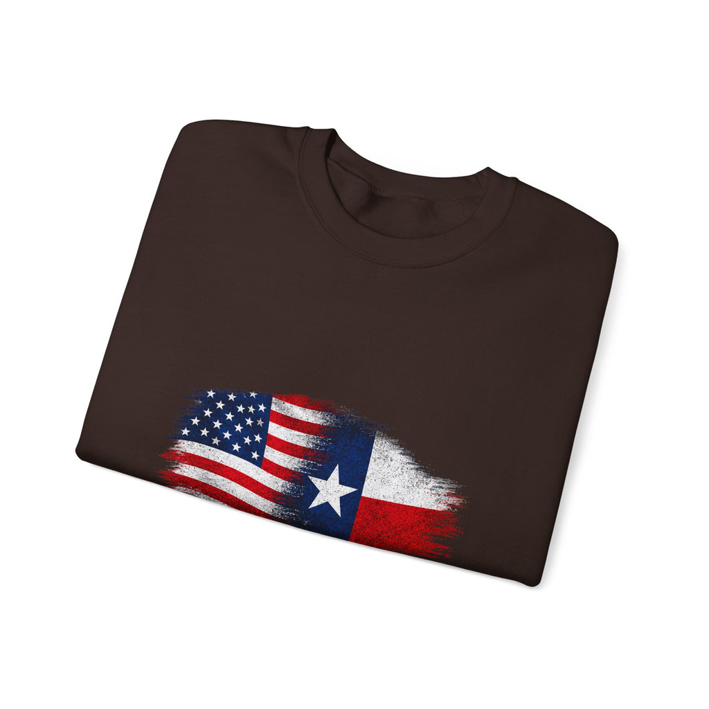 American by Birth, Texan by Choice - Crewneck Sweatshirt