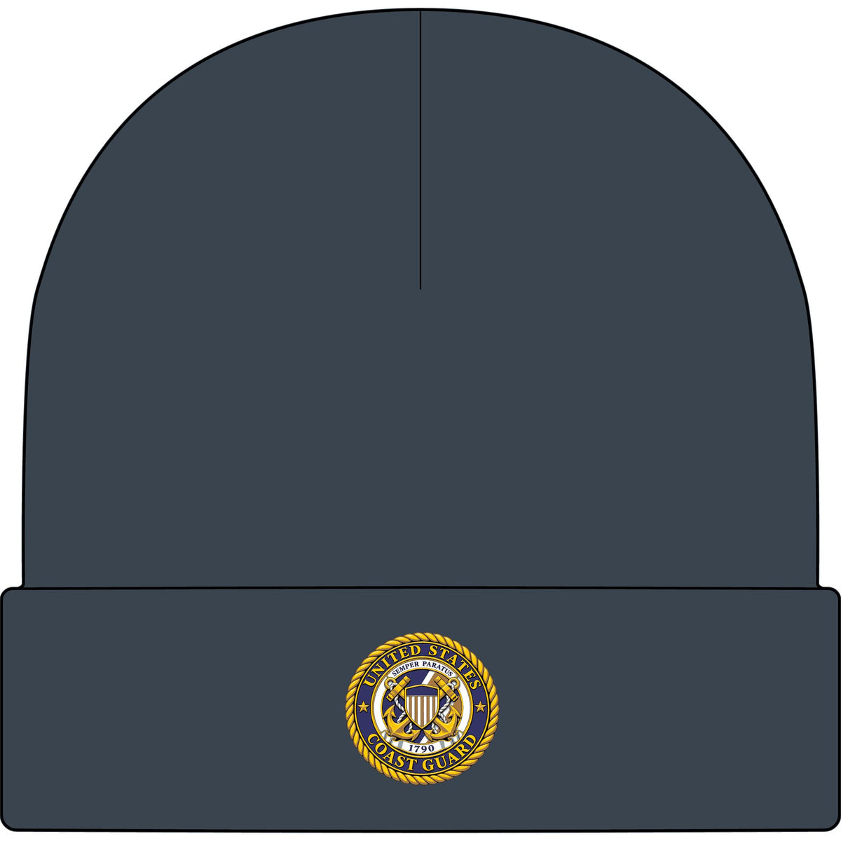 U.S. Coast Guard Emblem - AS Colour 1107 Cuff Beanie