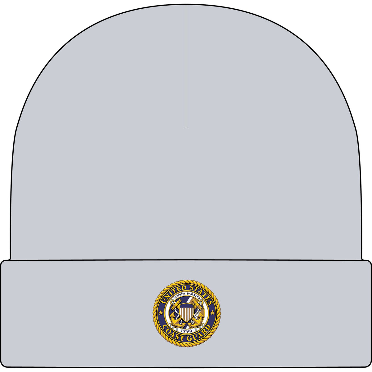 U.S. Coast Guard Emblem - AS Colour 1107 Cuff Beanie