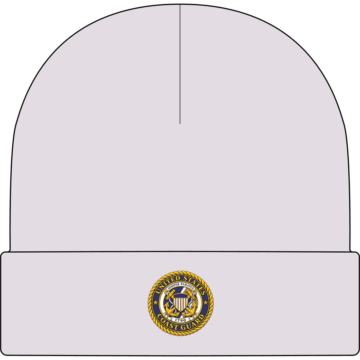 U.S. Coast Guard Emblem - AS Colour 1107 Cuff Beanie