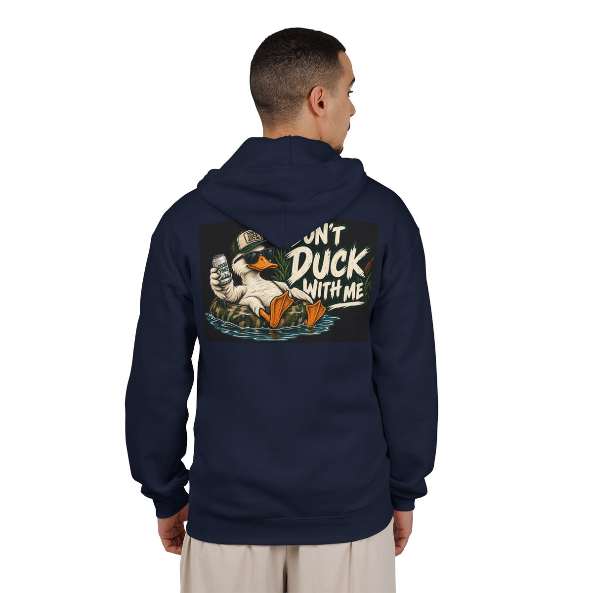 Duck With Me Camo - Full-Zip Hooded Sweatshirt