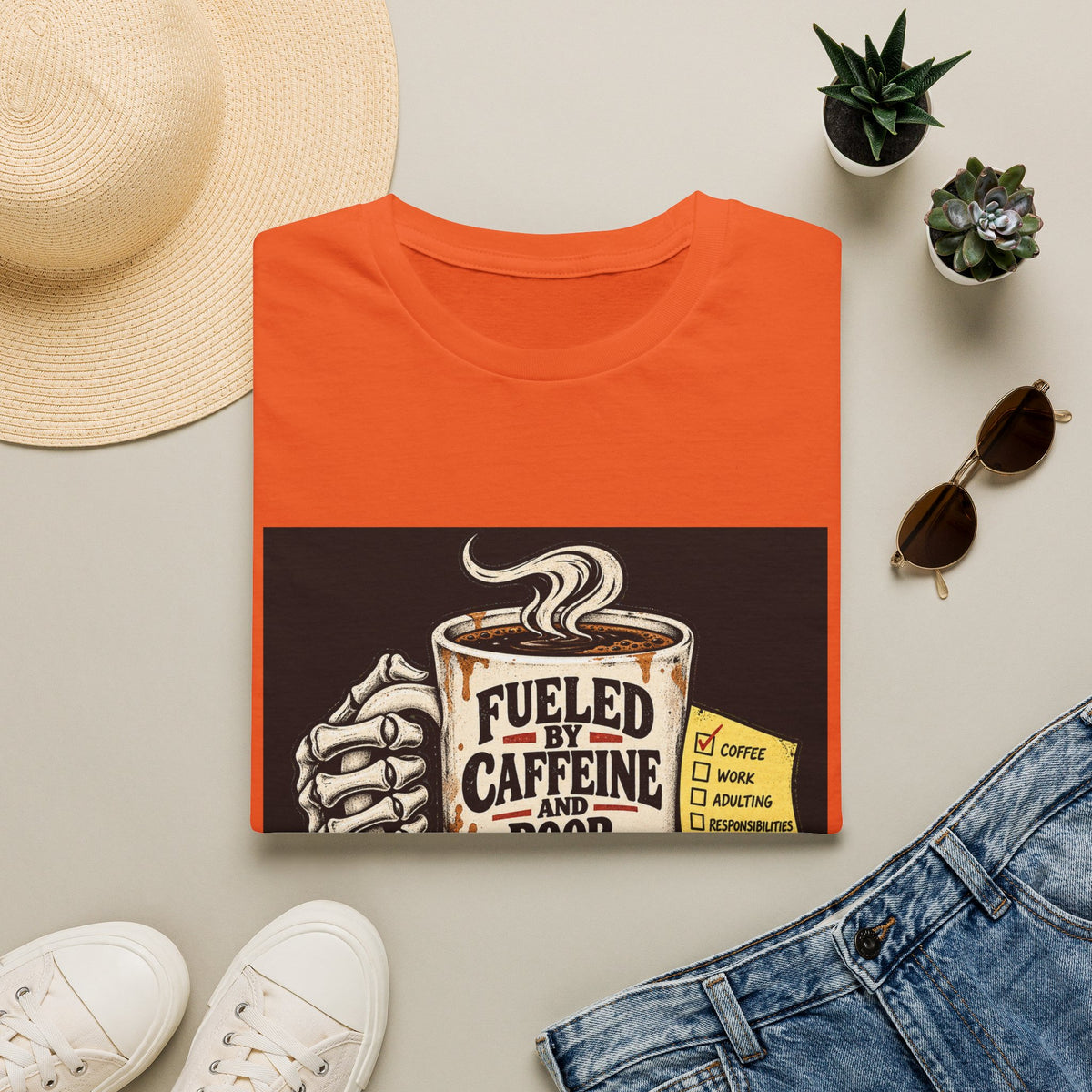 Fueled by Caffeine - Classic Tee
