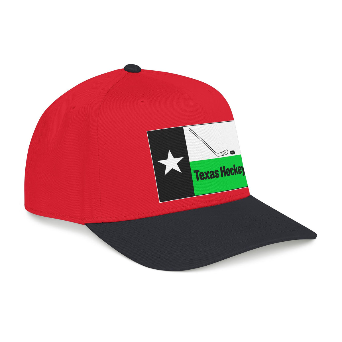 Texas Hockey Flag - OTTO Baseball Hat