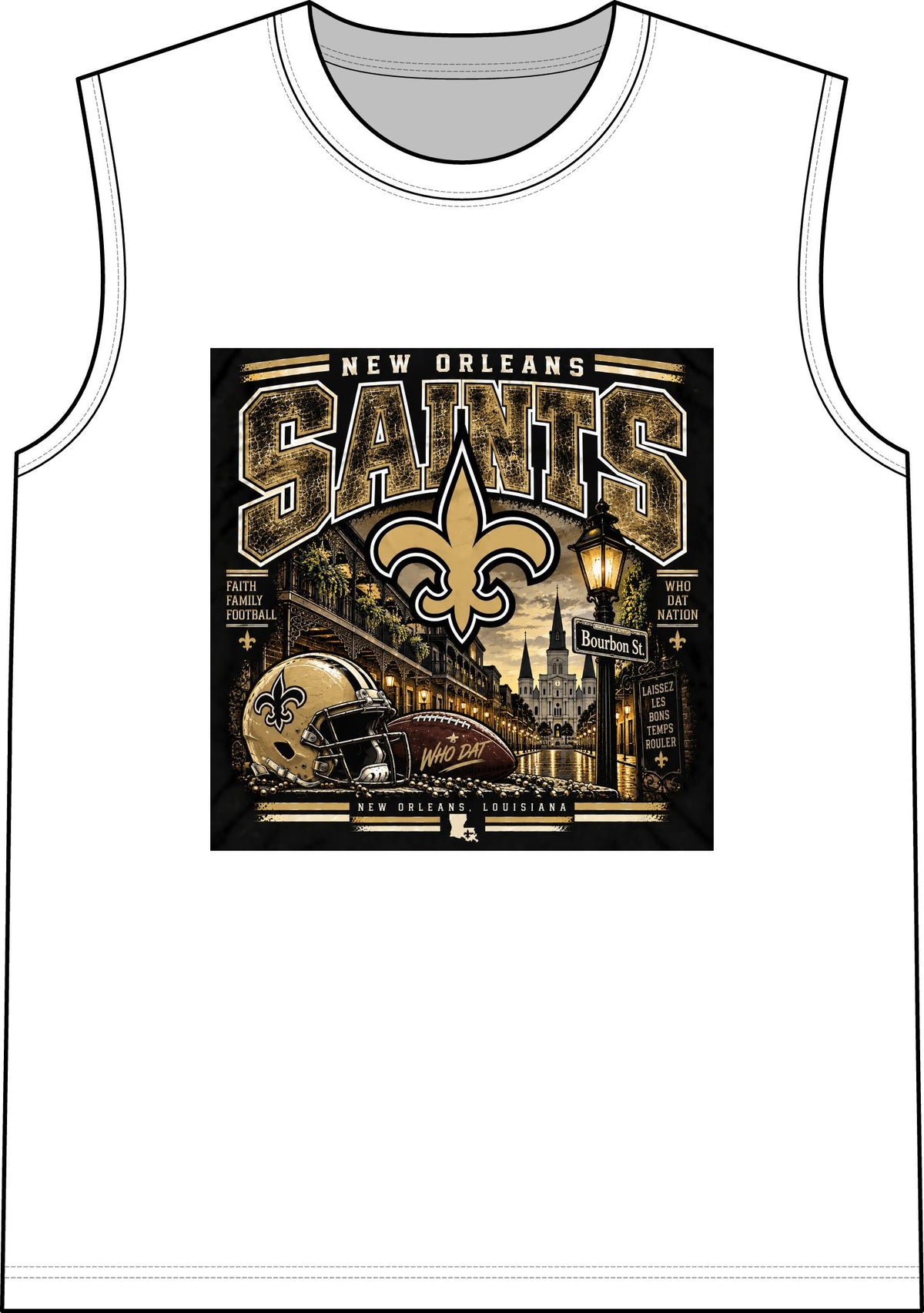 Saints Nation Glory Tee - Classic Tank