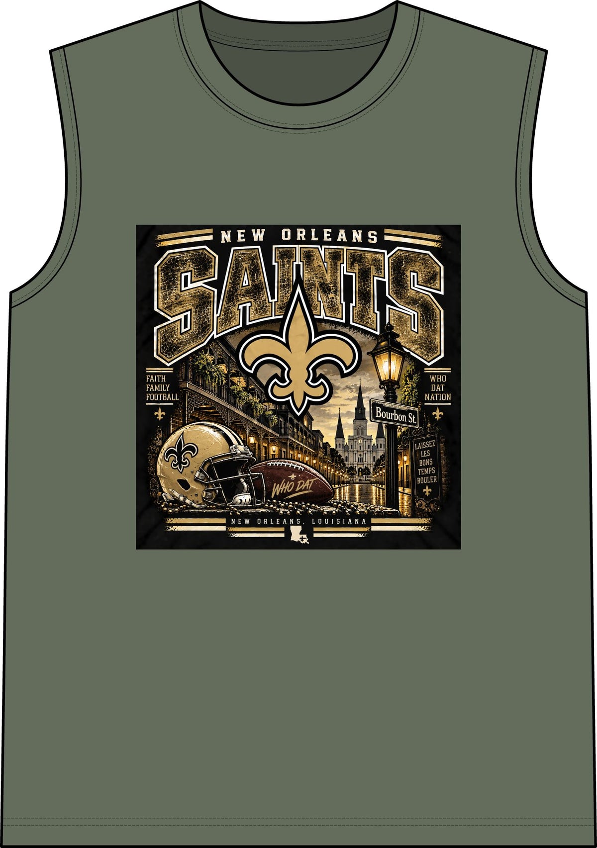 Saints Nation Glory Tee - Classic Tank