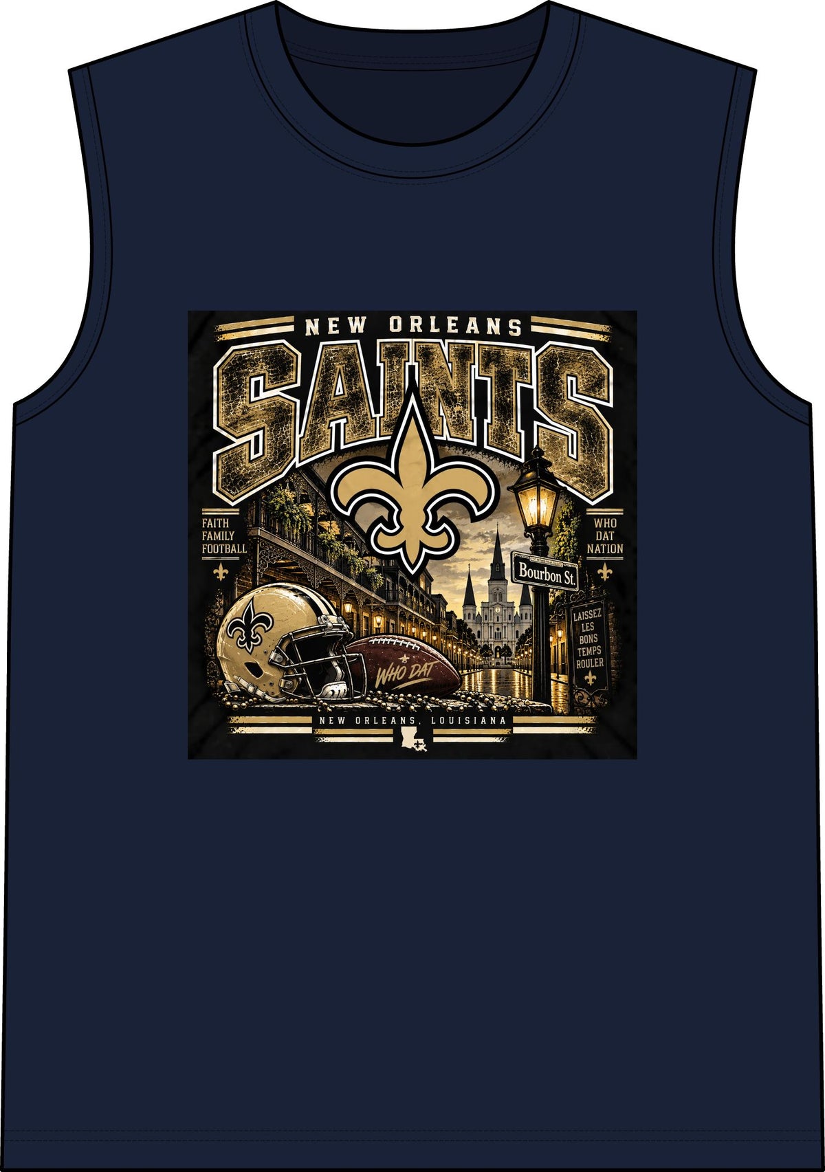 Saints Nation Glory Tee - Classic Tank