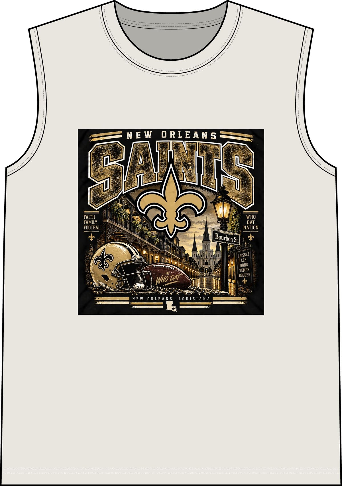 Saints Nation Glory Tee - Classic Tank