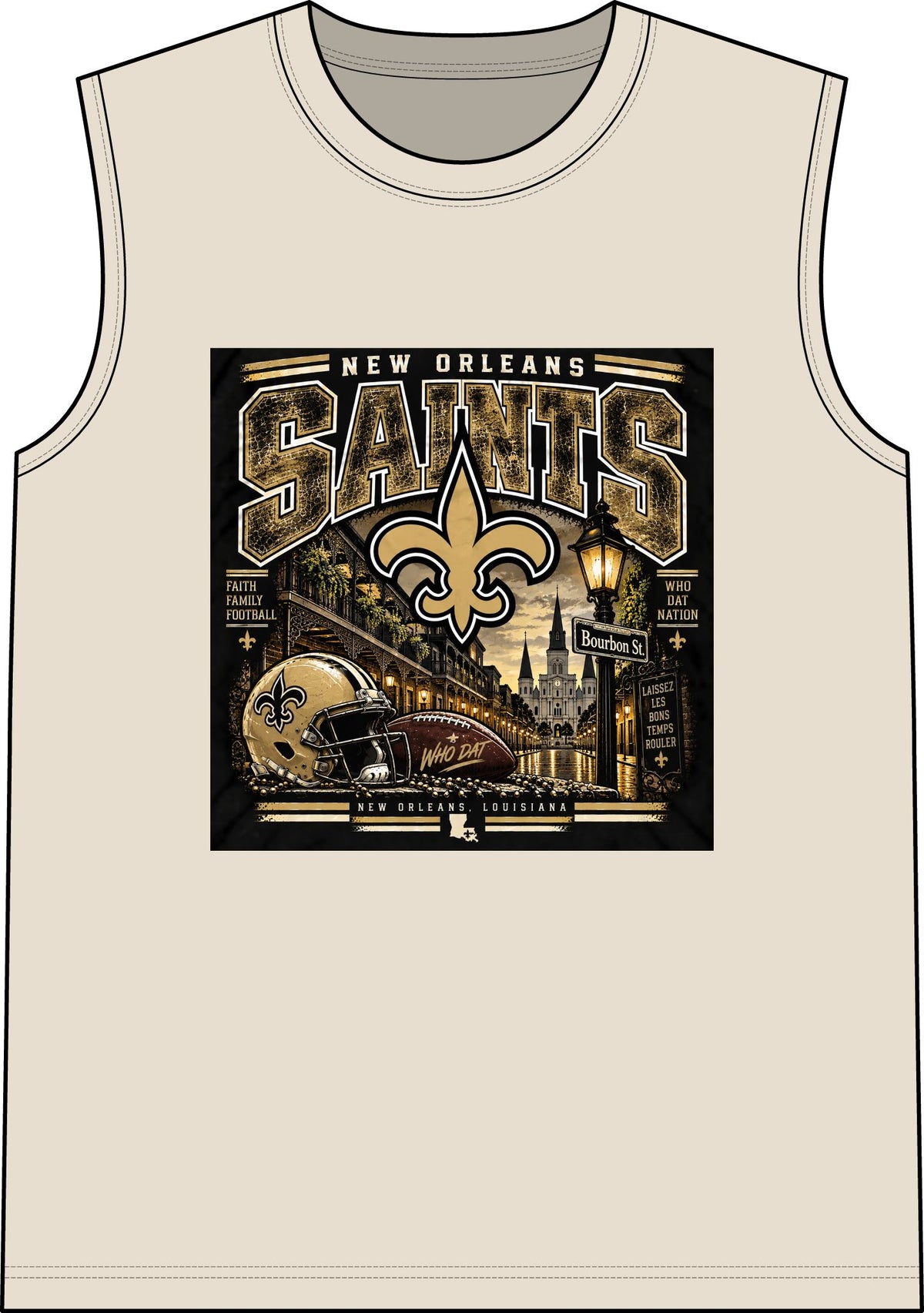 Saints Nation Glory Tee - Classic Tank