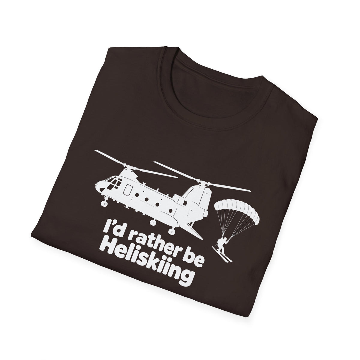 Id Rather Be Heliskiing - Classic Tee