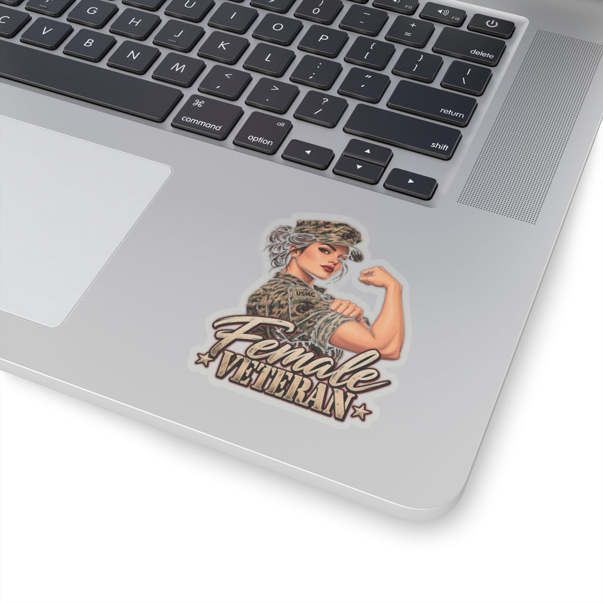 Female Veteran Pride - Kiss-Cut Sticker
