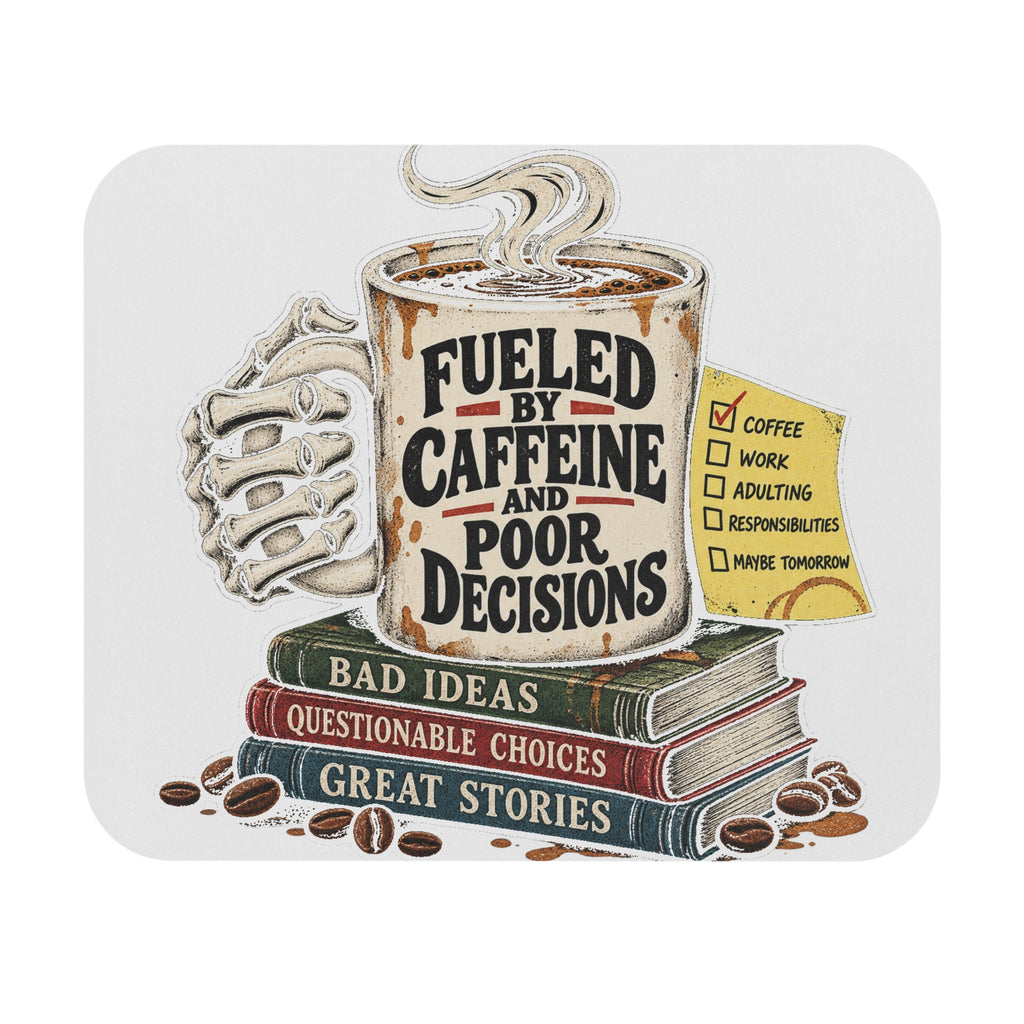 Fueled by Caffeine - Mouse Pad