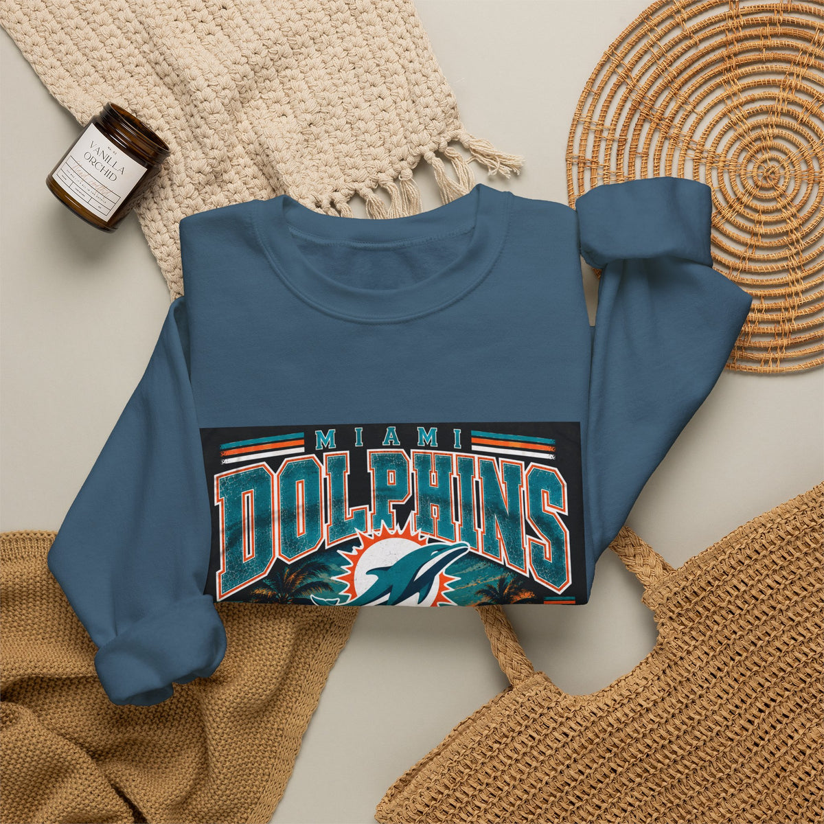 Miami Dolphins - Crewneck Sweatshirt