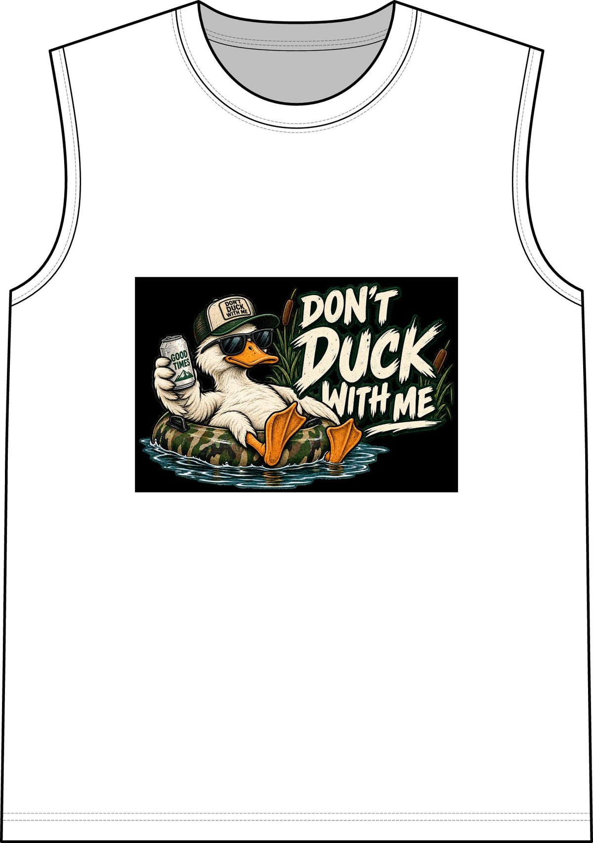 Duck With Me Camo - Classic Tank