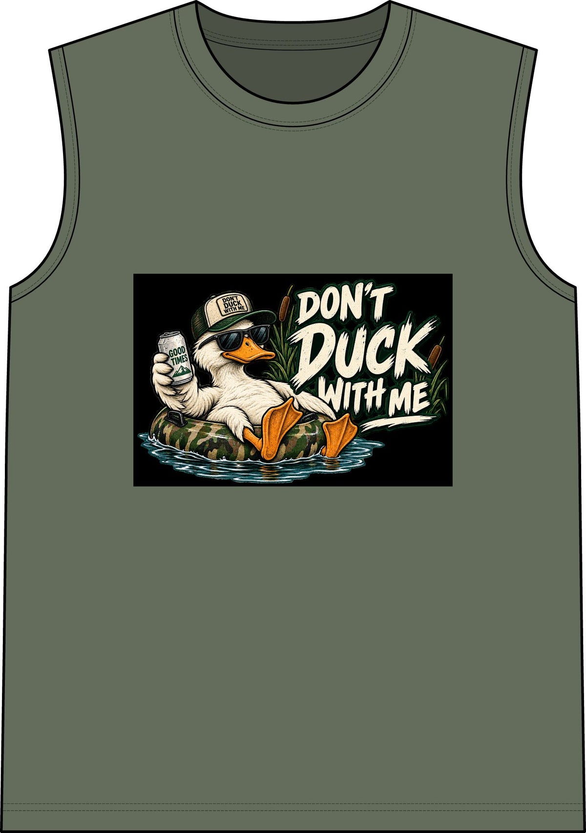 Duck With Me Camo - Classic Tank