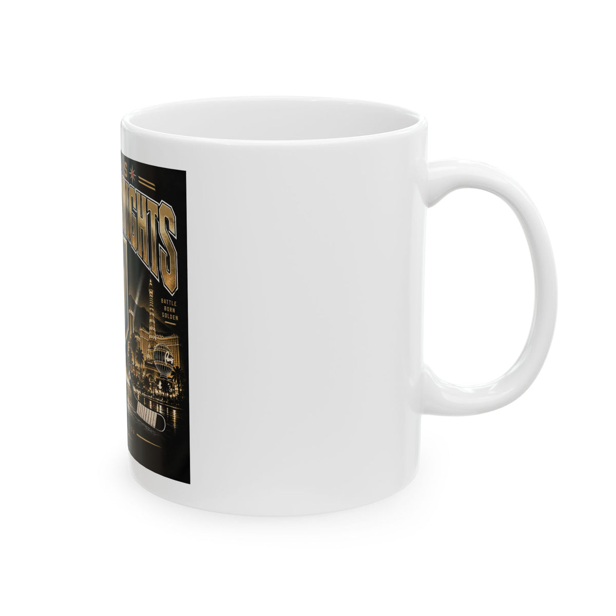 Golden Knights Vegas Nights - Ceramic Mug 11oz and 15oz